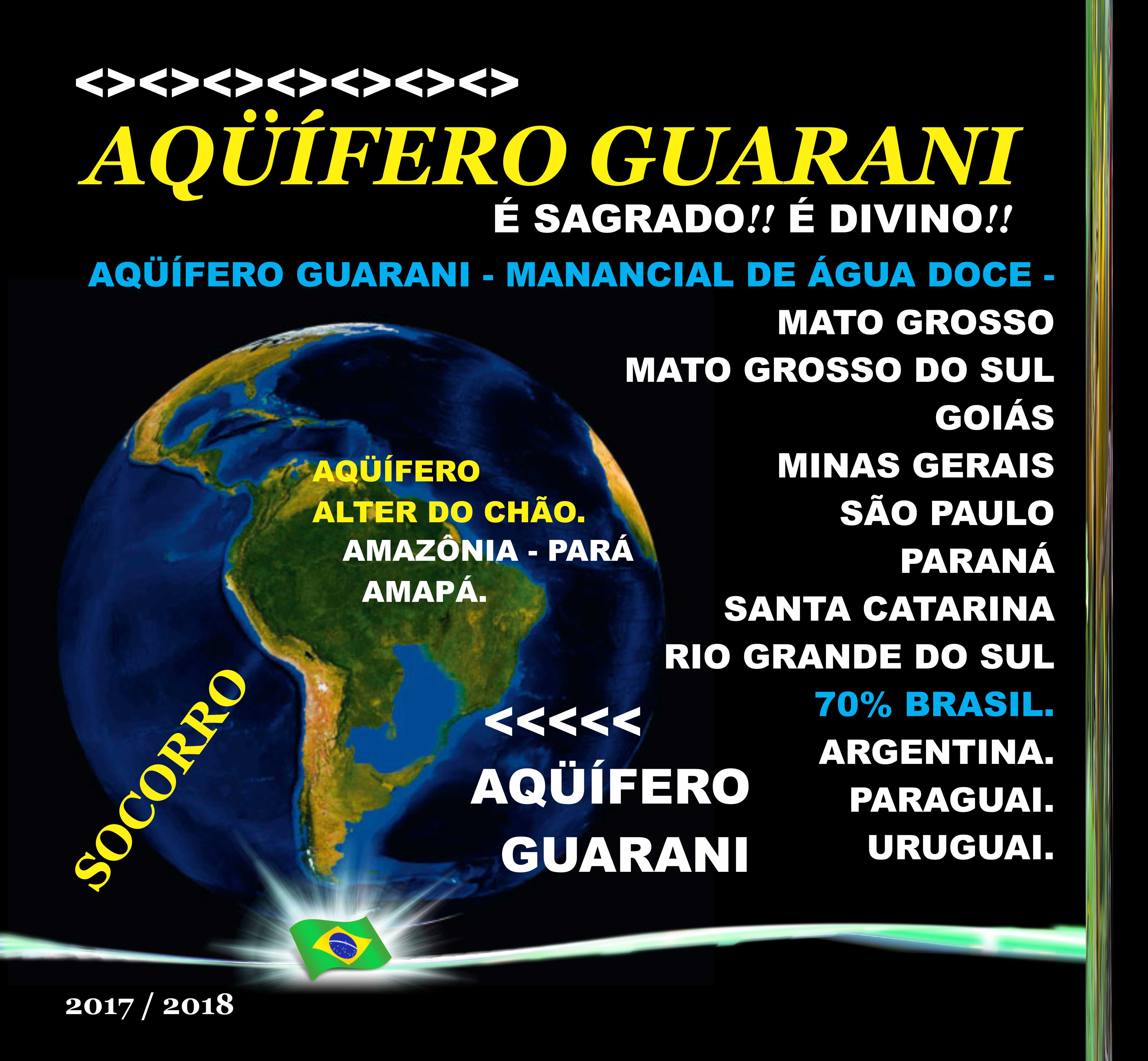 AQÜÍFEROS GUARANI E ALTER DO CHÃO AQÜÍFEROS GUARANI E ALTER DO CHÃO