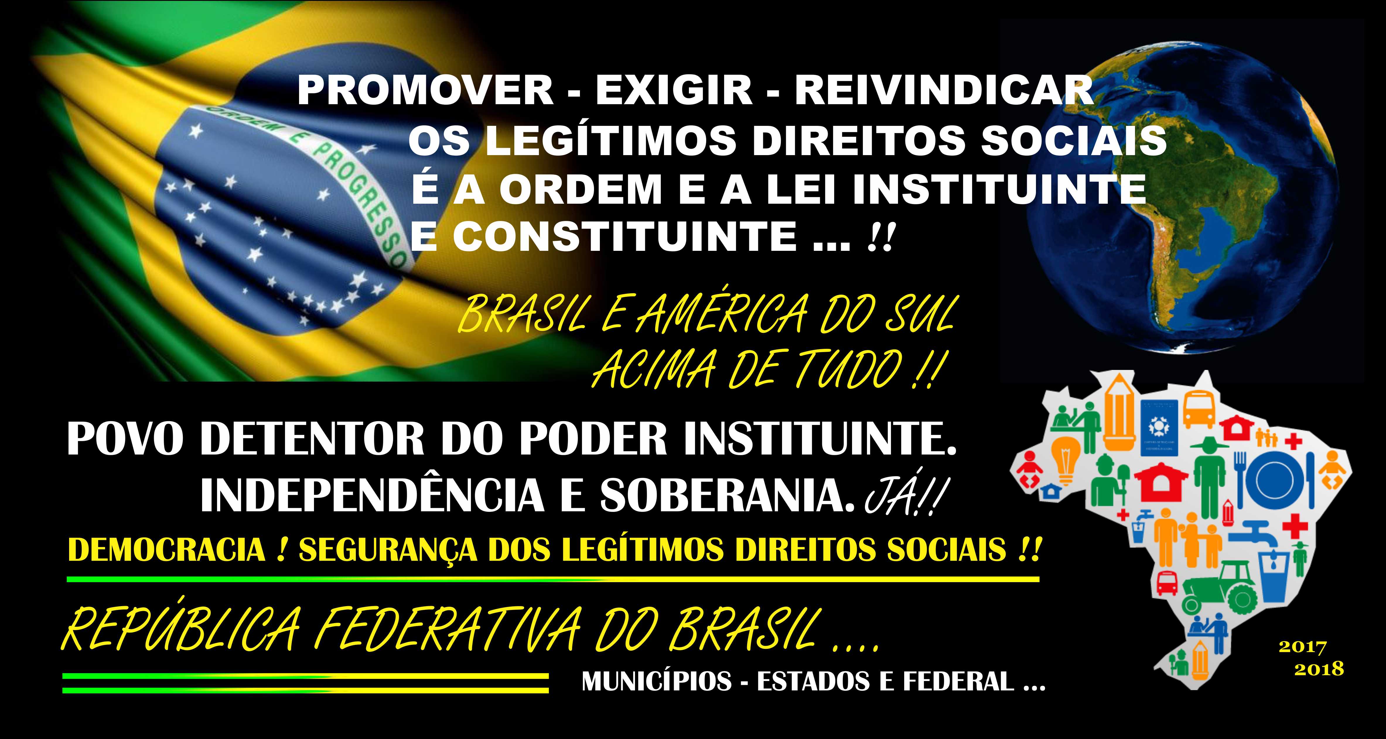 LEGÍTIMOS DIREITOS SOCIAIS LEGÍTIMOS DIREITOS SOCIAIS