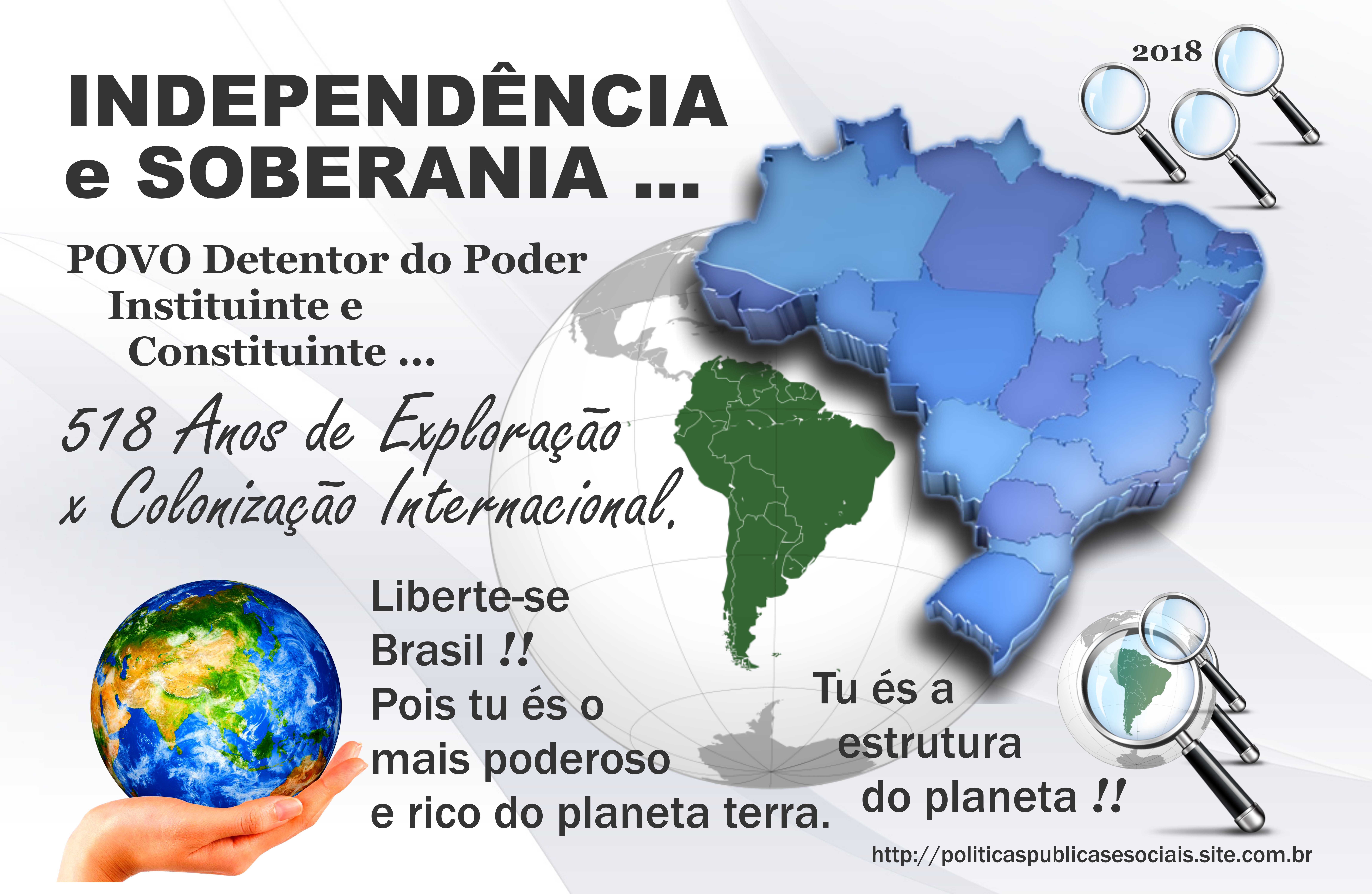 INDEPENDÊNCIA e SOBERANIA BRASIL 01 INDEPENDÊNCIA e SOBERANIA BRASIL 01
