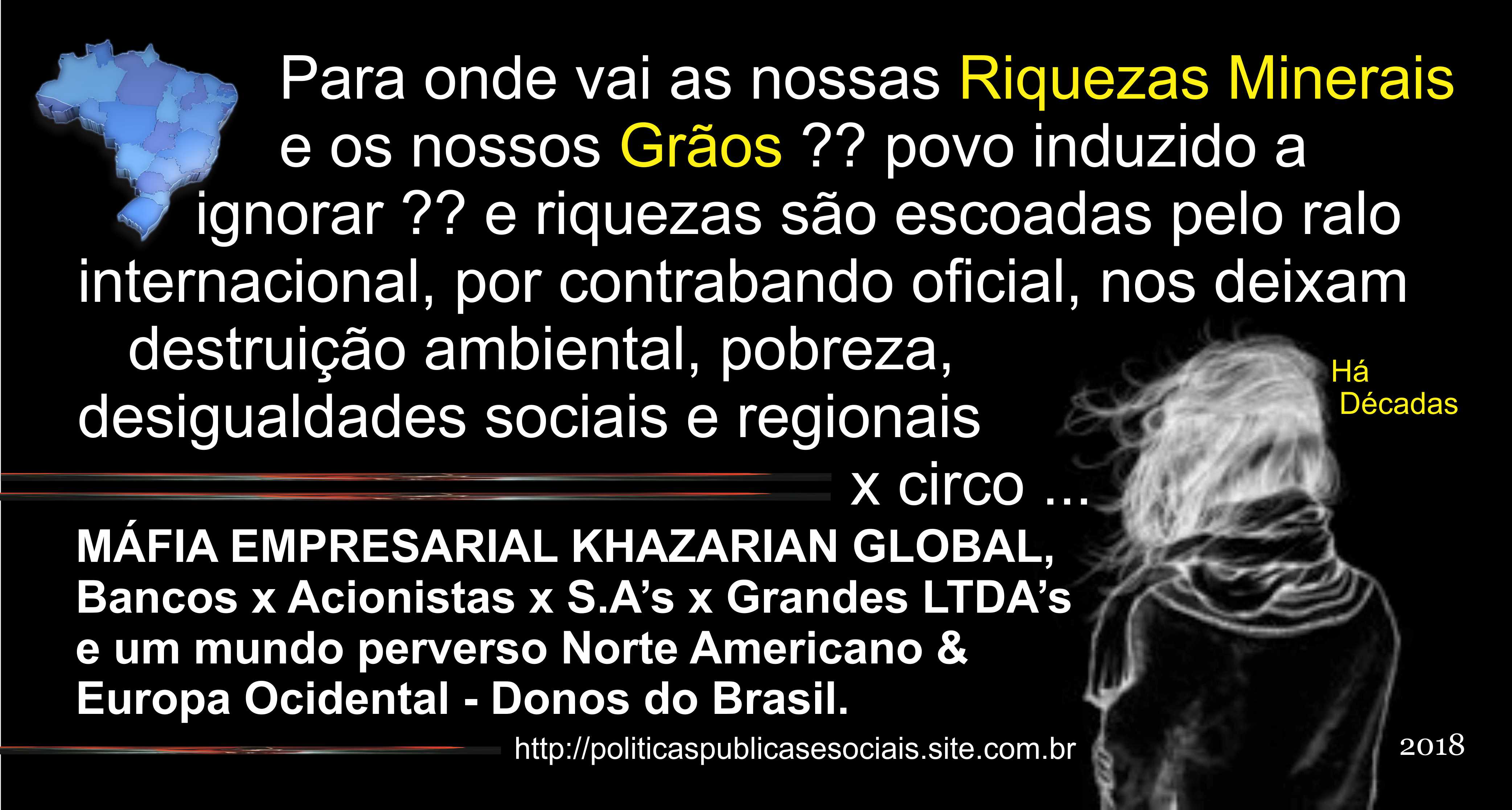 RIQUEZAS MINERAIS X GRÃOS BRASIL 001