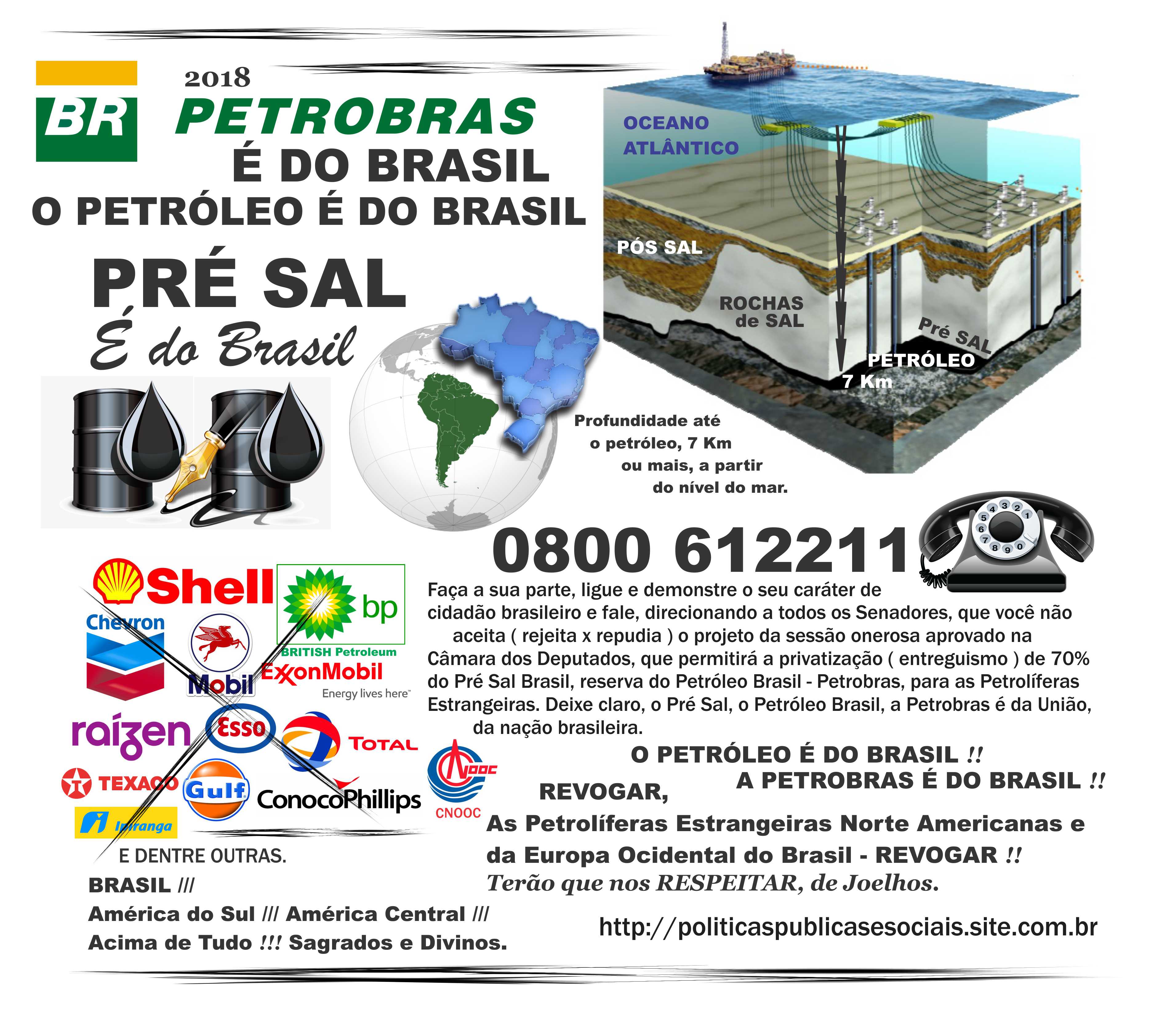 O PRÉ SAL É DO BRASIL 05 O PRÉ SAL É DO BRASIL 05