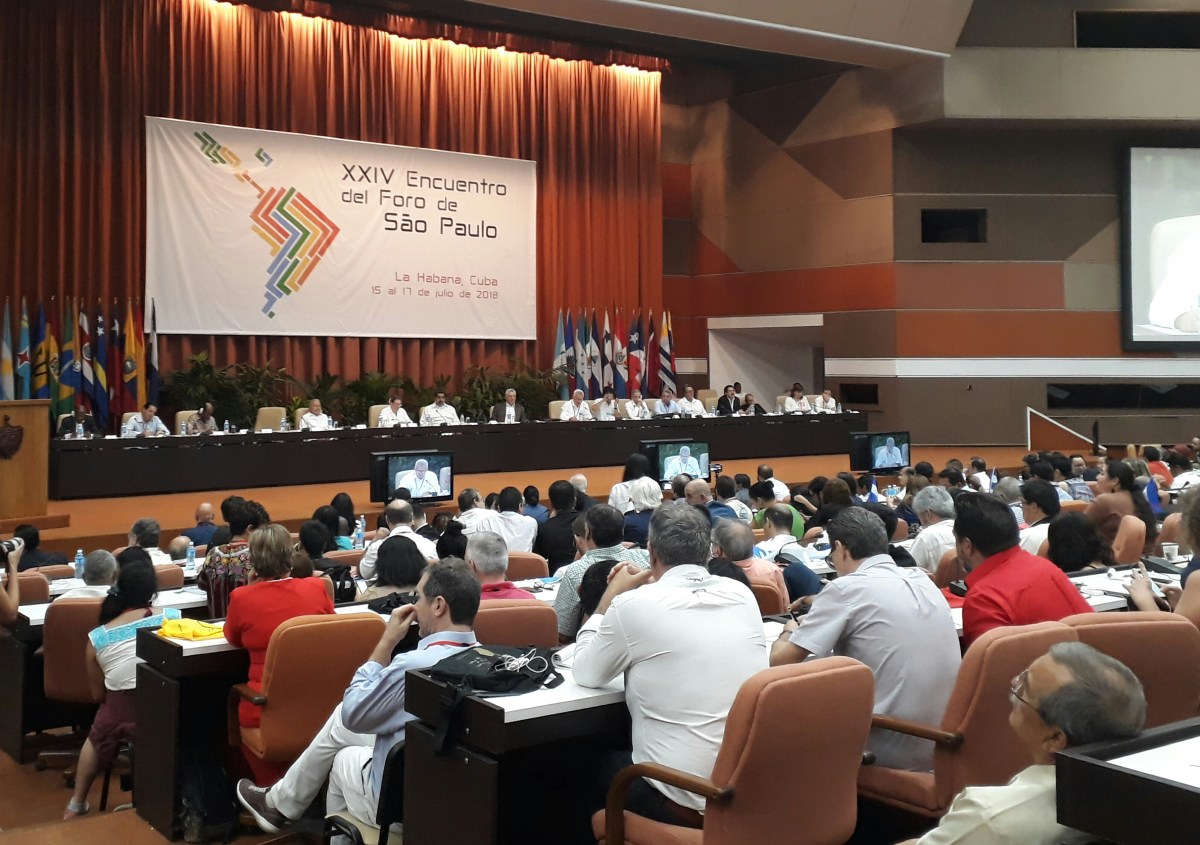 Foro de São Paulo 2018 Foro de São Paulo 2018