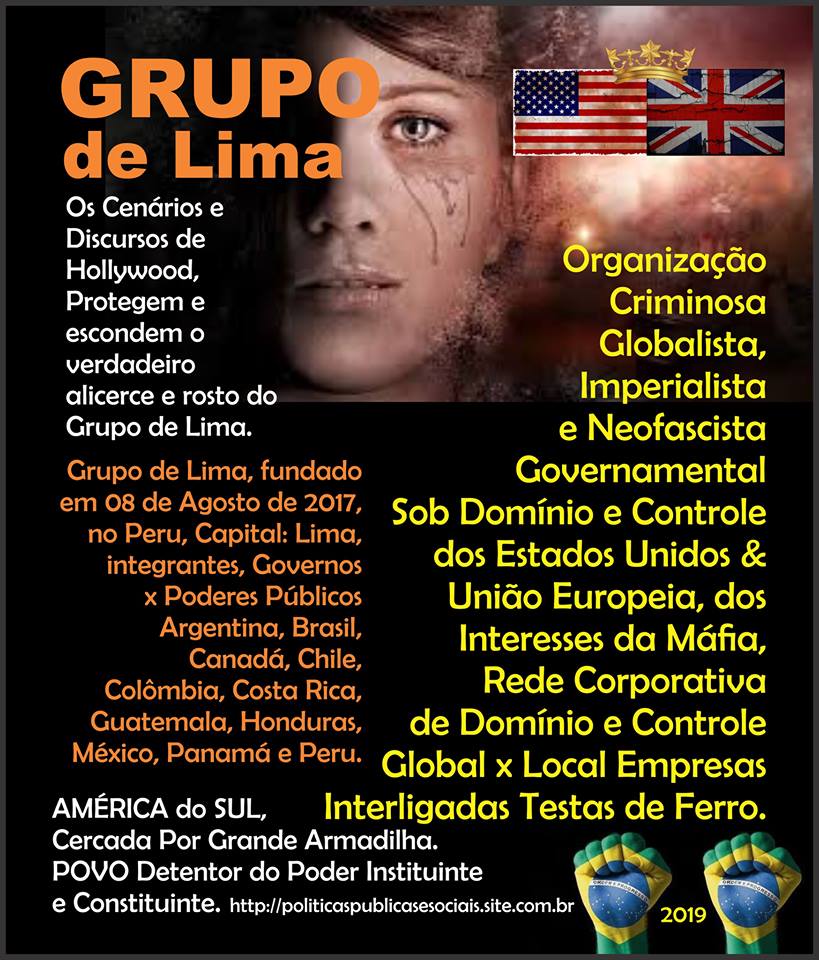 Grupo de Lima AMÉRICA do SUL Grupo de Lima AMÉRICA do SUL