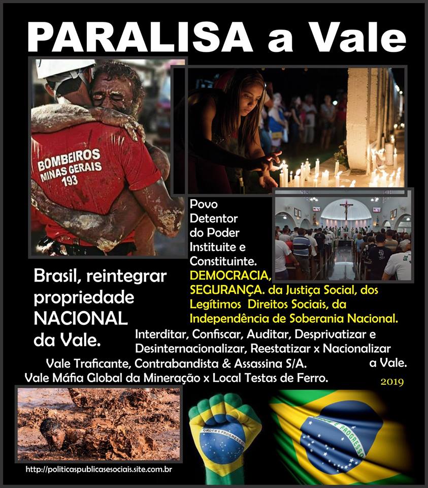 PARALISA a VALE BRASIL AMÉRICA do SUL PARALISA a VALE BRASIL AMÉRICA do SUL